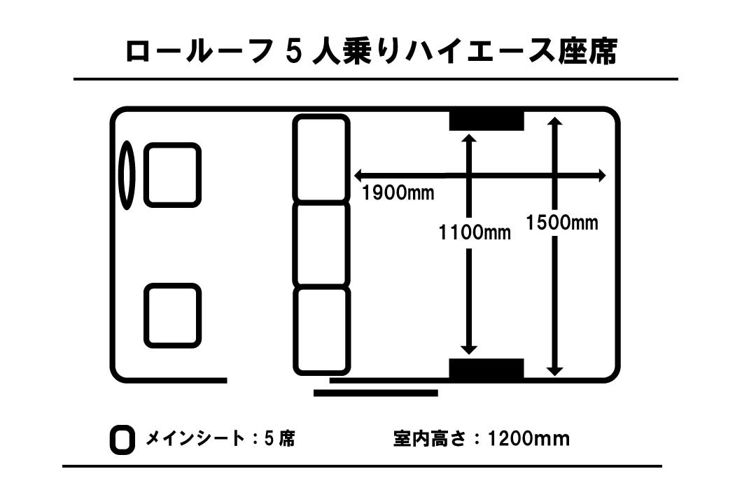 H5　座席　6158